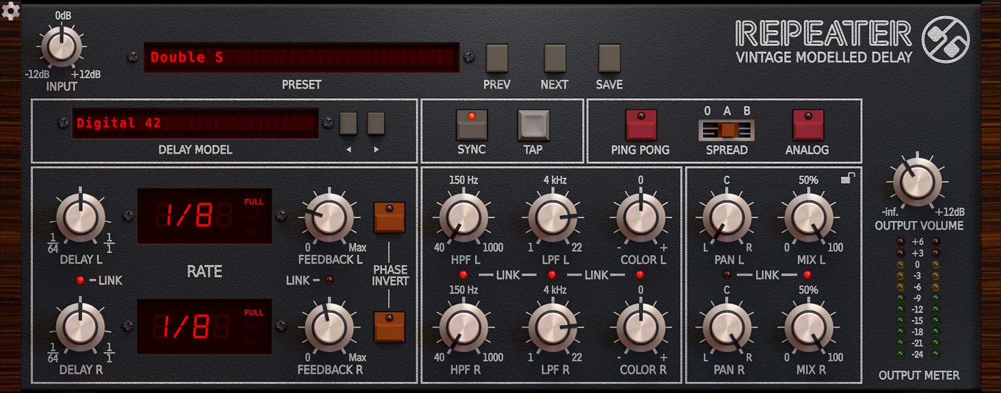 D16 Group Repeater  Vintage Delay  (Latest Version)